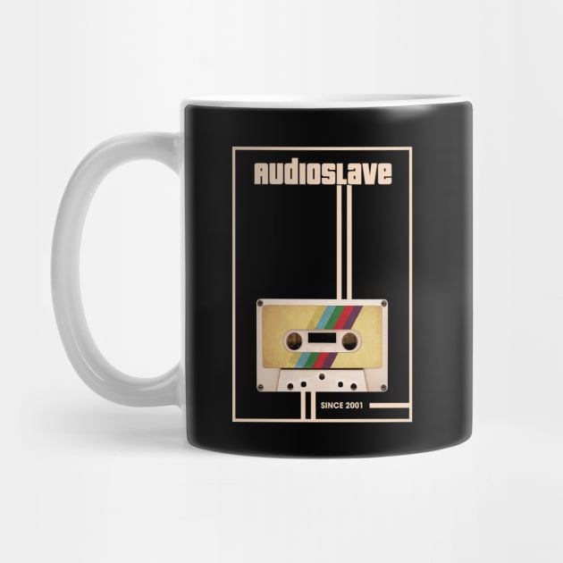 Audioslave Music Retro Cassette Tape by Computer Science